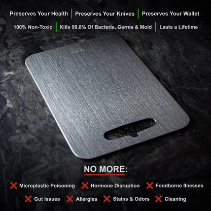 Pure Titanium Cutting Board